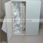 Alibaba wholesale factory custom leather 2 bottles of red wine box, beautiful white gift box