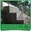 Guangzhou Factory galfan and PVC coated steel wire stone gabion box for water and flood to control