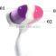 Ultrasonic Face Brush Eletrical Facial Cleansing Tool Machine Facial brush Pore Sonic Cleanser Surface of rubber oil