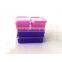 4 Pieces/Lot Clear Easy Open Cheap Plastic Reusable PP Lunch Box Food Container Plastic