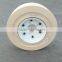 high quality non-marking solid tire 4.00-8/3.75 with 5 lug holes