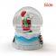 Customized led christmas snow globe
