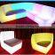 glowing in the dark led furniture& for the party led chair,led sofa