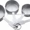 Set of 4pcs Stainless Steel Measuring Cups and Measuring Spoon Set with Silicone Handle