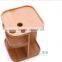 Low moq low price wholesale wooden 360 degree rotate dresser