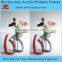 China manufacturer wholesale acrylic different colored glass vase
