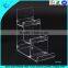Popular acrylic purse display stand, acrylic wallet display stand for supermarket wholesale