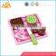 Wholesale hot sale wooden fruit cutting toy high quality kids wooden fruit cutting toy W10B059