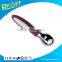 pink hand shank zinc alloy ice cream scoop with plastic handle