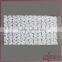 bridal lace embroidery with 3D coiling tape