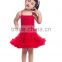 Summer hot sale baby boutique dress fancy baby girl rose party dress children casual dress