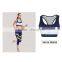 Latest Design Women's Capri Legging Active Workout Mesh Panels Yoga Pants