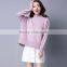 New design knit sweater for ladies fashion 2017 spring maternity sweater