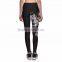 2017 Dry fit colorful yoga pants all over sublimation printed leggings for women
