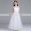 2017 new design baby girl wedding dress lace hollowed out wedding dress