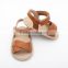 Guangzhou leather toddler kids girls sandals shoes factory