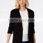 Fashion Tailored Lapel Turn up Cuffs Jersey Blazer Women Blazer Suit 2015