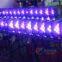 9pcs 3W High Brightness Tri-color LED Flat Par / LED Par / LED DMX Par