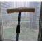 window squeegee with aluminum telescopic extension handle pole