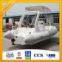 Hot Sale Hypalon Material Inflatable 5.8M RIB Boat for 10 Person