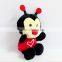 Custom logo plush toys fancy cute ladybug plush toys