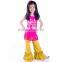 Latest frock design baby outfit dream catcher girl clothes set fall 2016 M6090706