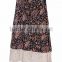 Indian Two Layer Beach Sarong Wraparound Sari Wrap Skirt