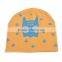 winter korea style 100%cotton cute boys&girls bat pattern baby hat bonnet