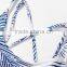 Graphic Feather Print Bikini Sexy Lady Seamless Reversible Bikini