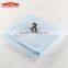 100% cotton and 100% polyester cotton weave baby blanket fabric