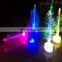 novelty Holiday Decoration Mini LED Christmas Tree glowing
