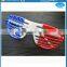 USA patriotic color blinds party glasses