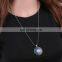 Turntables Shape New Fashion Glowing Necklace Wolf Moon Necklace, Moon Glow in the Dark,Glowing Jewelry