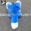 2016 Top Level Beautiful Fox Shape Luxury Real Fur Bag Charm Keychain