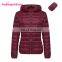 Fashion Winter 5 Color Long Sleeve Hoodie Goose Women Down Jacket