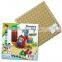 Wholesale Sand baseplate build on plastic building blocks toys 12*12 dots base plate Compatible with