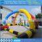 TOP inflatable go cart track racing air tracl for sport game