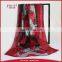 Latest design best pretty scarves colorful flower pretty scarf fashion