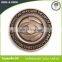 Custom Soft Enamel 3D Design Metal Souvenir Coin, Plated Antique Bronze,Copper Coin