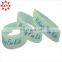 Logo design promotional glow in the dark wristbands for events