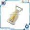 custom zinc alloy beer bottle opener made in china