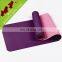 Custom anti-slip 6mm tpe blank yoga mat for home fitness