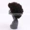 Afro kinky human hair lace front wigs woman hair wig