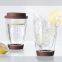Family Reunion Double Wall Borosilicate Glass Cup Drinking For Christmas Promotional