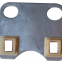188F/182F GX390/GX340 Generator parts&accessories Nylon/iron Plate valve Push Rod Guide