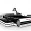 FLC3015GT  Whole Cover Exchange Platform 1000W 500W fiber laser cutting machine for metal