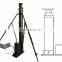 mobile tripod communication telescopic mast