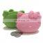 Factory Supplier Cat Design Coin Bag Women Fashion Wallet Silicone Material Purse