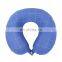 Amazon Hot Sale High Quality Portable Type Comfortable Soft U-Shape Pillow Travel Neck Pillow