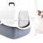 Large Size Totally Closed Pet Poop Cleaning Cat Litter Box/Scoop